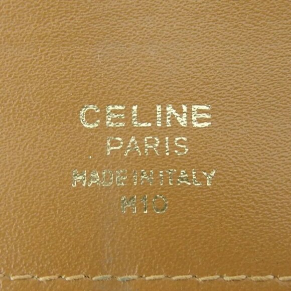 Celine long wallet macadam beige PVC x leather Authentic - Picture 9 of 9